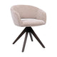 HelloChair HC41 Iloa eetkamerstoel Tango Zand spinpoot walnoot