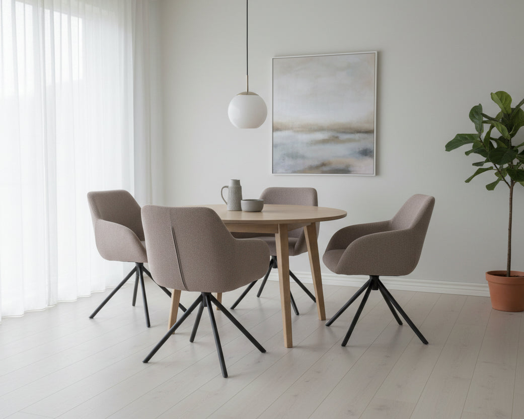 HelloChair HC14 Nudo eetkamerstoel taupe