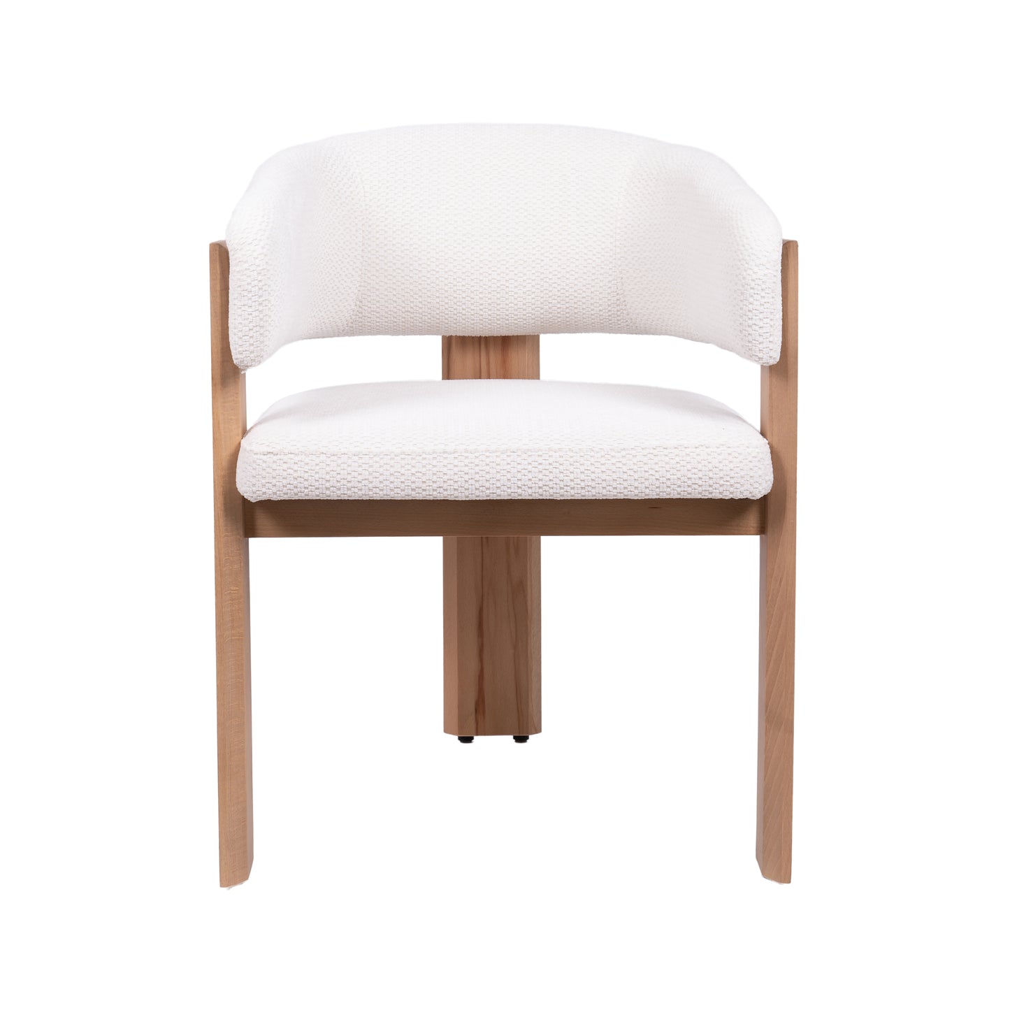 HelloChair HC105 Sira eetkamerstoel essenhout tabacco Venezia Ivory