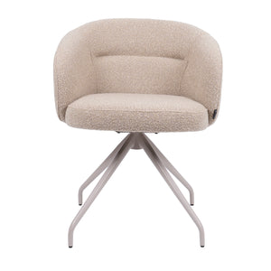 HelloChair HC06 Suskin eetkamerstoel beige Cloud Beige