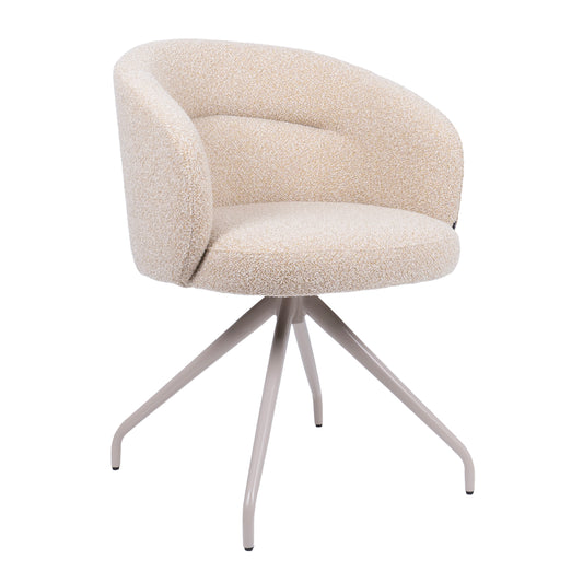 HelloChair HC06 Suskin eetkamerstoel beige Cloud Warm Naturel