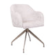 HelloChair HC110 Velde eetkamerstoel spinpoot plat champagne Fusion Shell