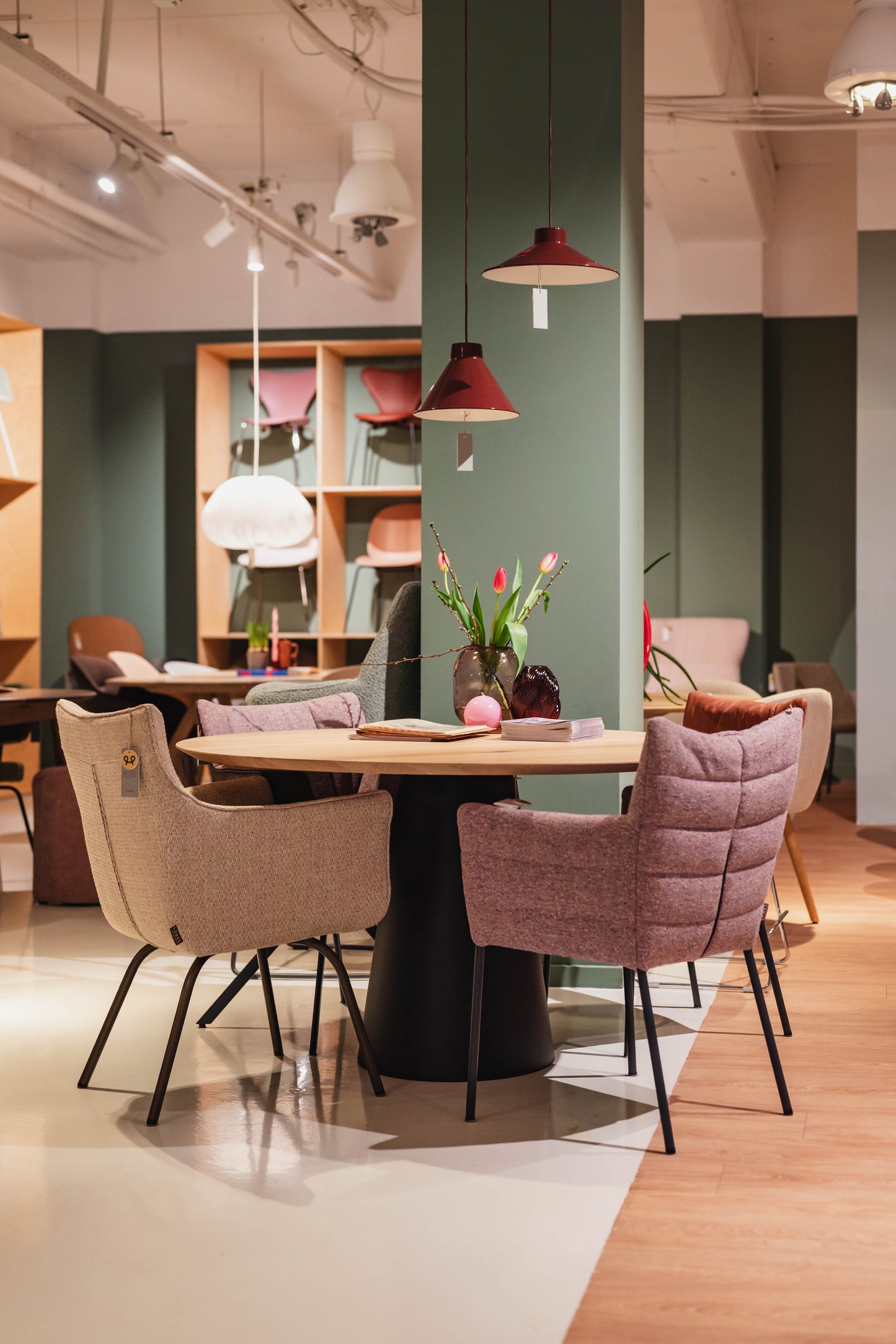 LABEL Vandenberg Cocoon Dining armstoel Grijs