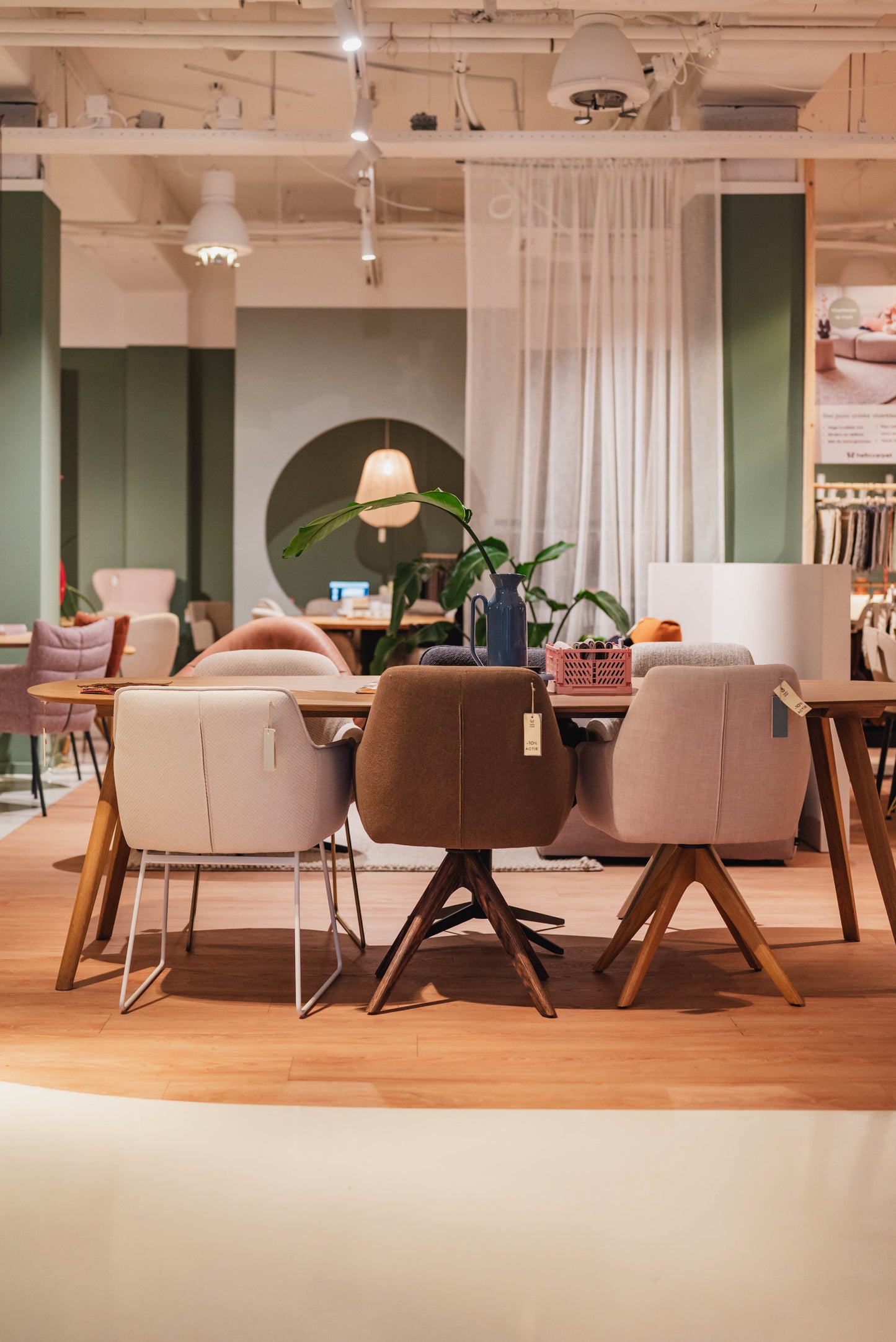 Jesper Home Hofu eetkamerstoel French Toast turn rose