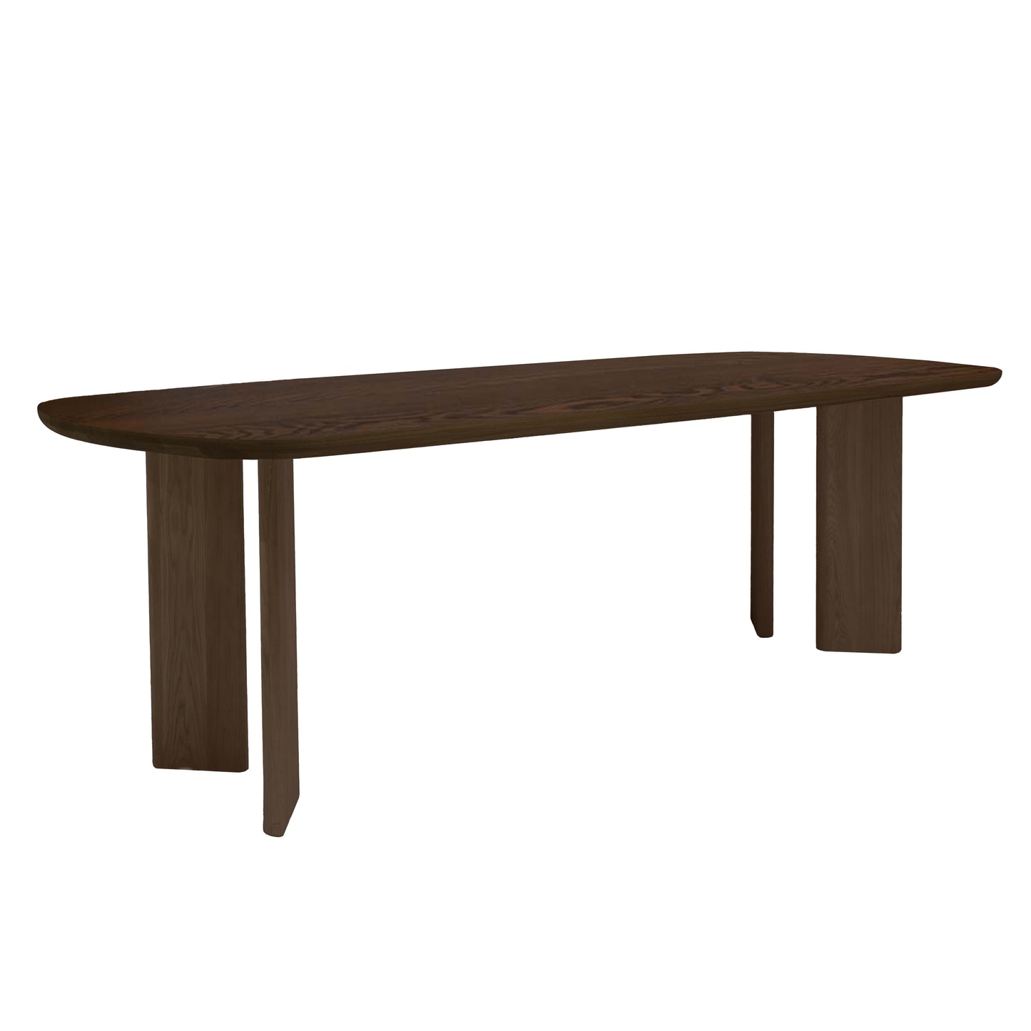 HelloTable Turtle eettafel Deens ovaal 280x110 cm eiken Dark Stained