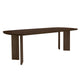 HelloTable Turtle eettafel Deens ovaal 200x100 cm eiken Dark Stained