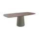 HelloTable Izaro XL eettafel Deens Ovaal 240x100 cm eiken Stained/Anodic Brown