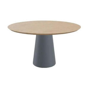HelloTable Izaro eettafel Rond Ø130 eiken Naturel/Zwart