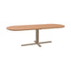 HelloTable Kros eettafel Capsule 240x100 cm Fenix giallo evora - staal Sand