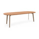 HelloTable Lea eettafel Capsule 240x100 cm Fenix giallo evora - staal Sand