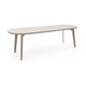 HelloTable Lea eettafel Capsule 240x100 cm HPL bone dust - Sand