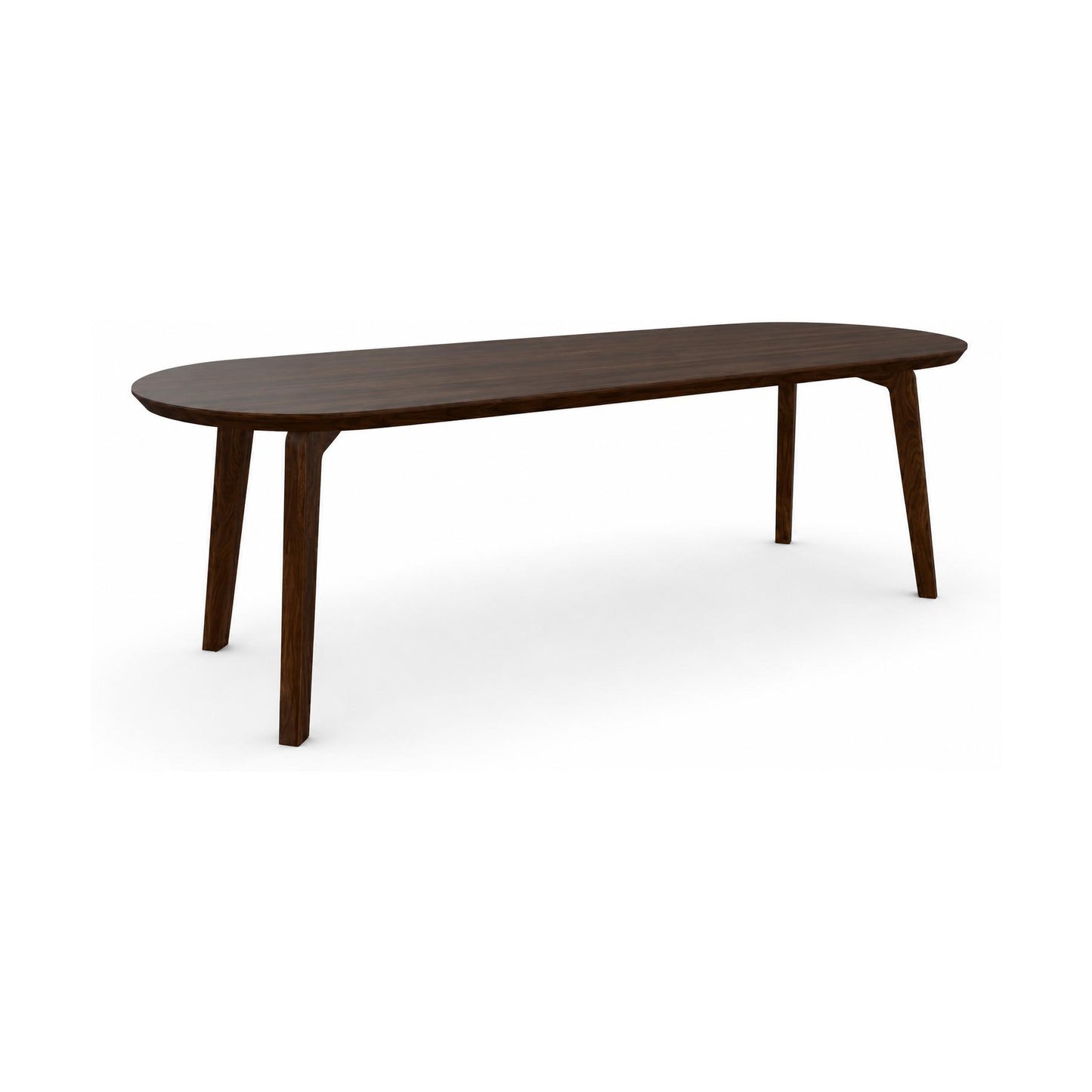 HelloTable Lea eettafel Capsule 240x100 cm ongeborsteld nieuw eiken Dark stained