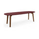 HelloTable Lea eettafel Deens ovaal 240x100 cm Fenix rosso jaipur - eiken Light tabacco