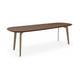 HelloTable Lea eettafel Deens ovaal 240x100 cm ongeborsteld nieuw eiken Tabacco light - Sand