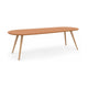 HelloTable Novum 15 eettafel Capsule 240x100 cm Fenix giallo evora - eiken Naturel