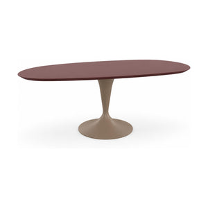 HelloTable Runo eettafel Organisch 200x90 cm Fenix rosso jaipur - staal Sand