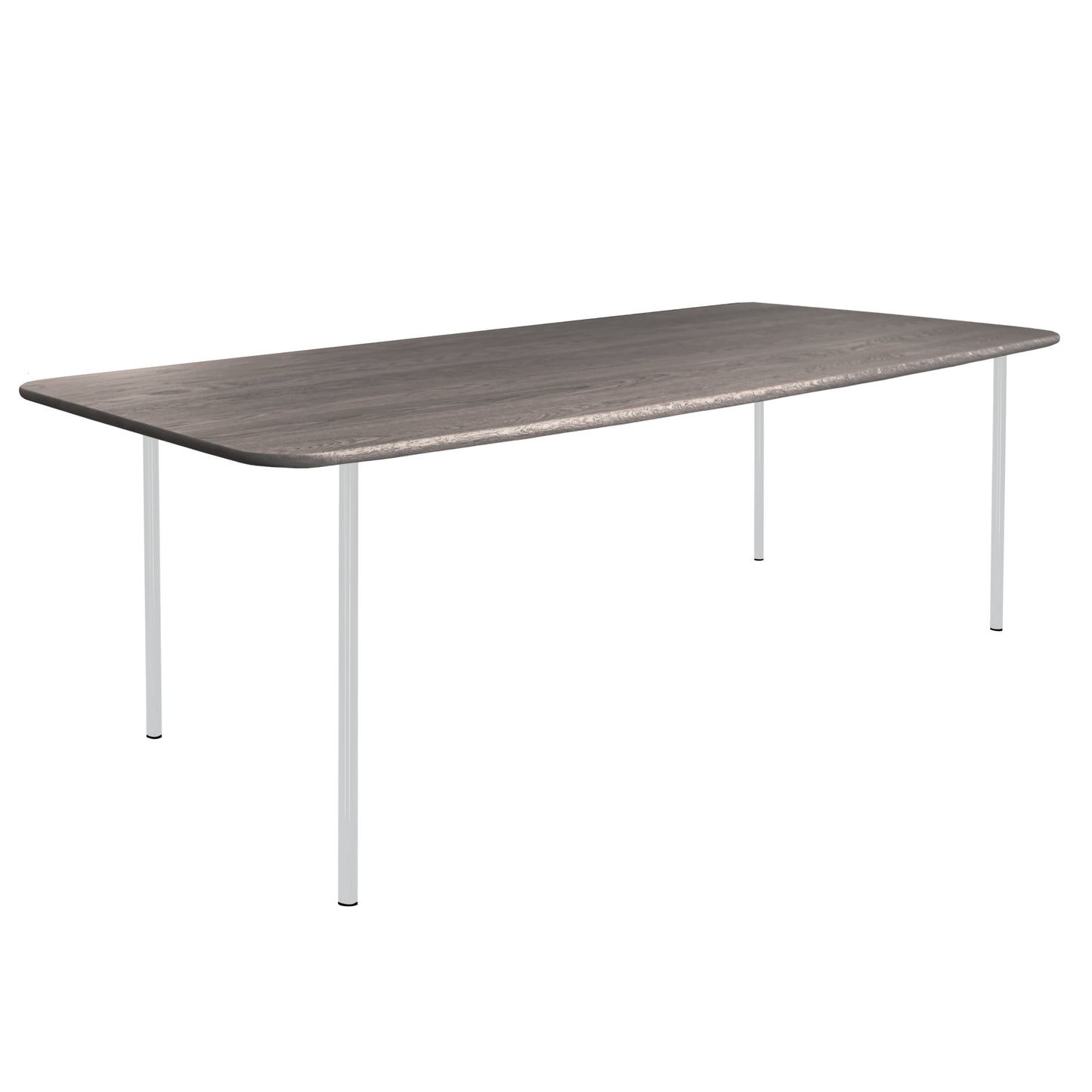 HelloTable Steelo eettafel rechthoek 180x100 cm bol eiken royal grey light grey