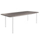 HelloTable Steelo eettafel rechthoek 200x100 cm bol eiken royal grey light grey