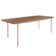 HelloTable Steelo eettafel rechthoek 180x100 cm bol eiken tabacco beige red