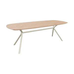 HelloTable Xyla eettafel Deens Ovaal 220x100 cm eiken Pure/Beige