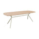 HelloTable Xyla eettafel Deens Ovaal 220x100 cm eiken Pure/Beige
