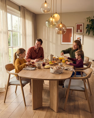 HelloChair HC309 Ori eetkamerstoel Haga 901 eiken natural varnish mat