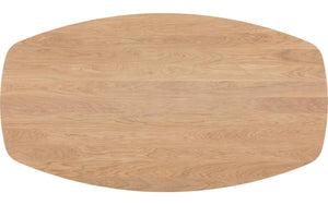 HelloTable Novum 15 eettafel Semi Ovaal 250x110 cm eiken naturel