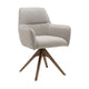 Hellochair HC124 Luve eetkamerstoel Estelle Sand draaipoot hout D16 japandi