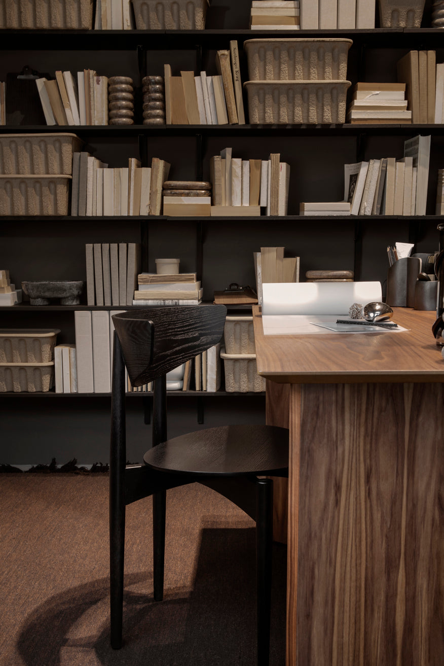 Ferm Living Herman Wood eetkamerstoel Black