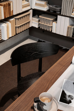 Ferm Living Herman Wood eetkamerstoel Black