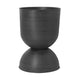 Ferm Living Hourglass large bloempot Black