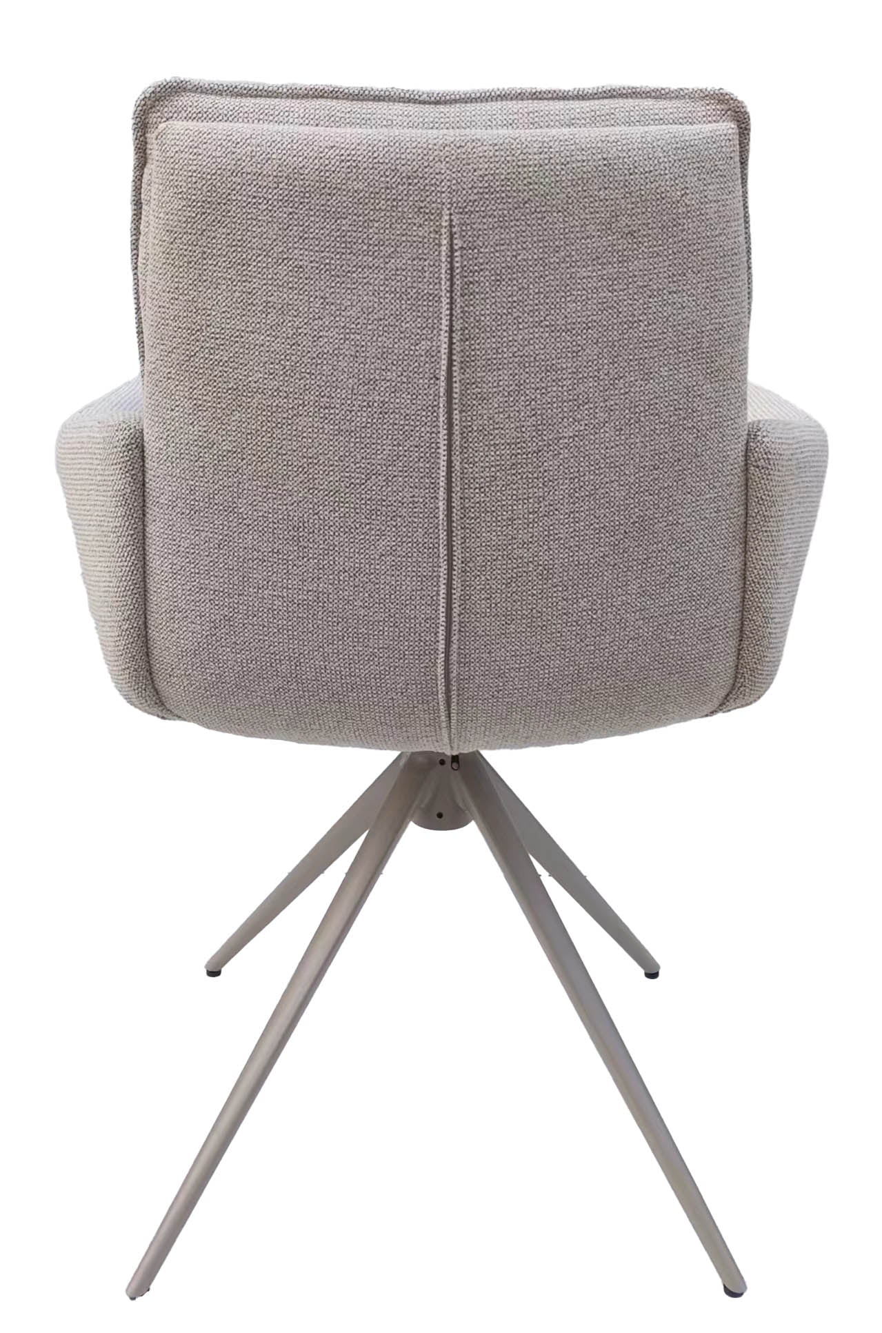 HelloChair HC12 Flix eetkamerstoel spinpoot beige Sneak Natural