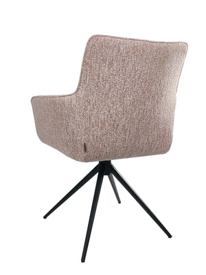 HelloChair HC10 Qube eetkamerstoel zwart Lodge Blossom