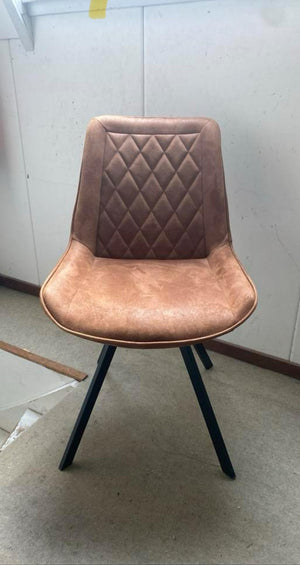 Tweedekansje Breeze Halberg stoel camel