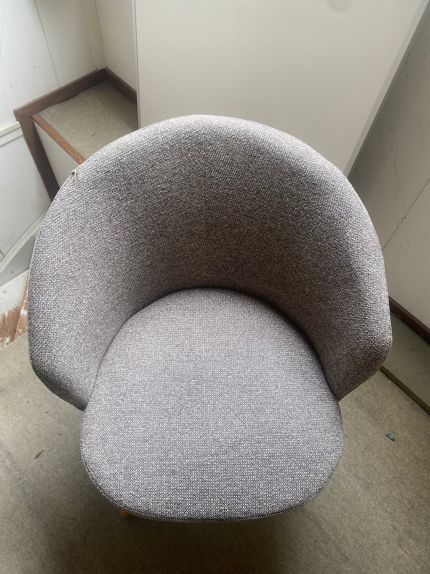 Tweedekansje Jesper Home Niimi eetkamerstoel revolve oak Saving Greige