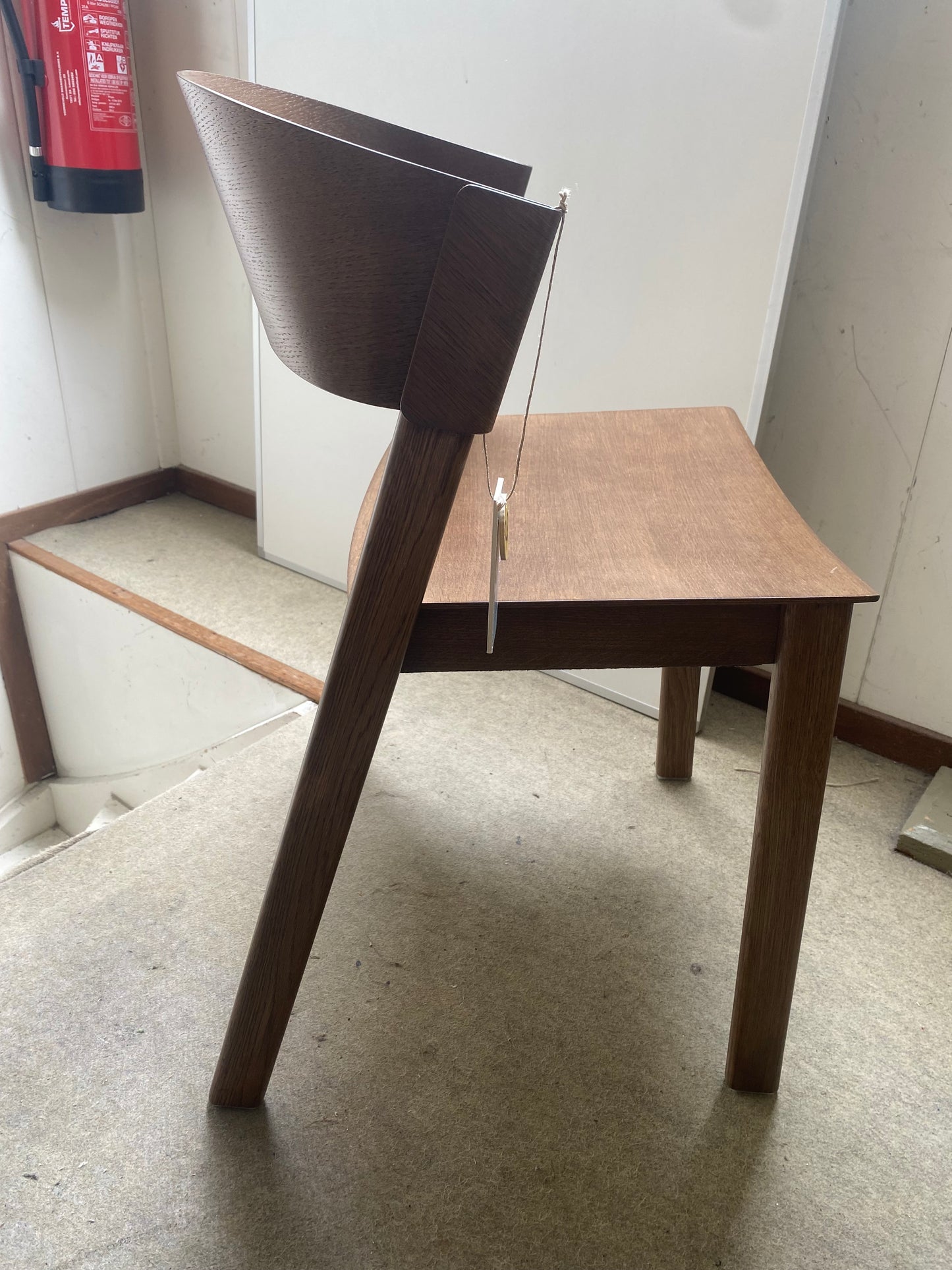 Tweedekansje Muuto Cover Side eetkamerstoel dark brown