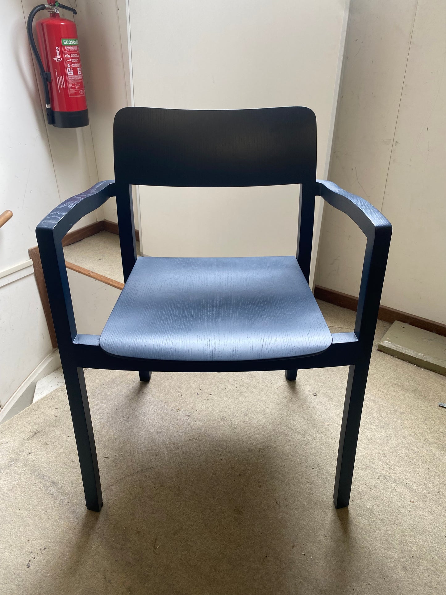 Tweedekansje - HAY Pastis eetkamerstoel met arm Steel Blue