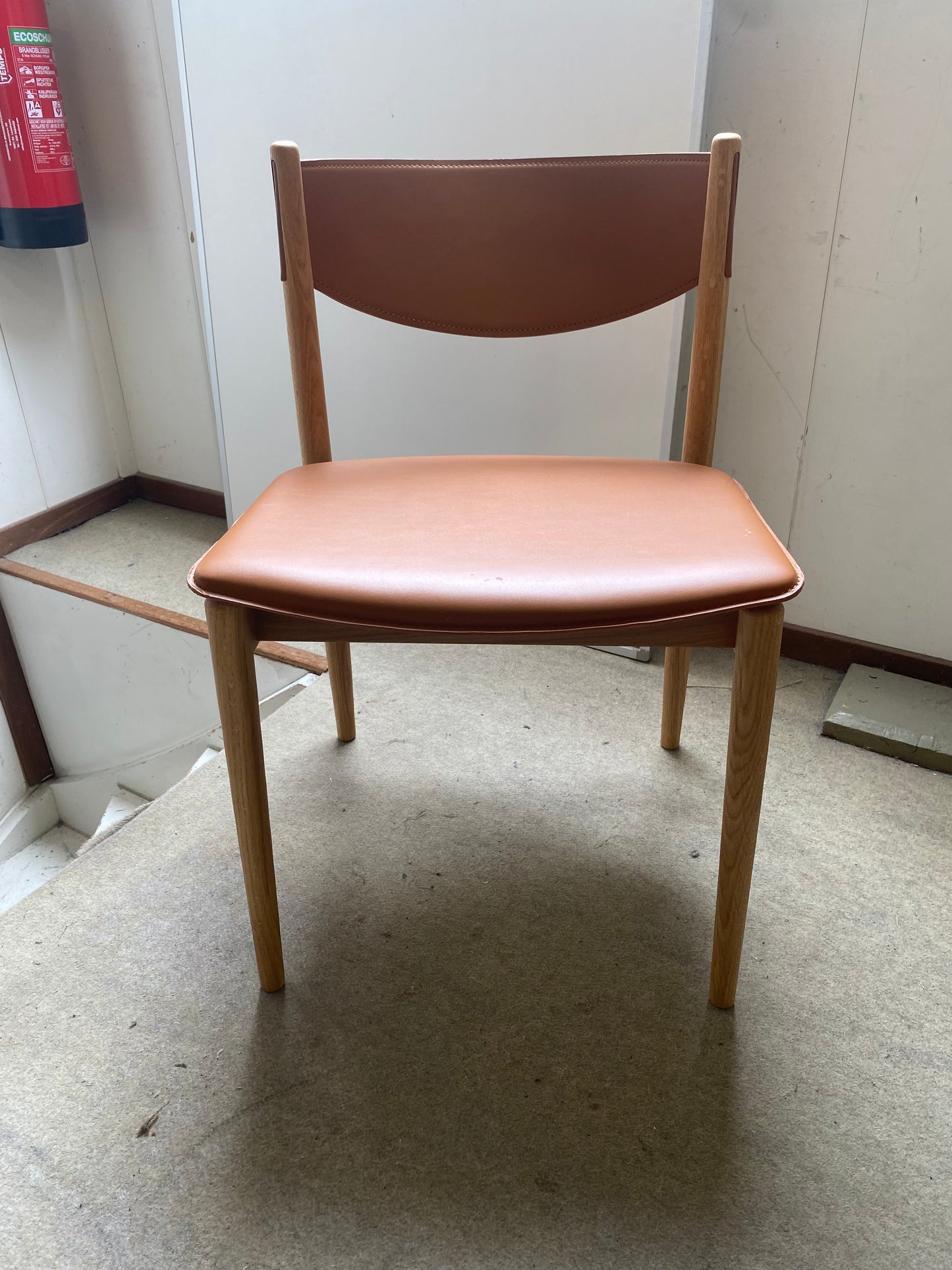 Tweedekansje Bolia Apelle eetkamerstoel Cognac Leather