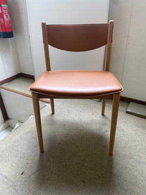 Tweedekansje Bolia Apelle eetkamerstoel Cognac Leather