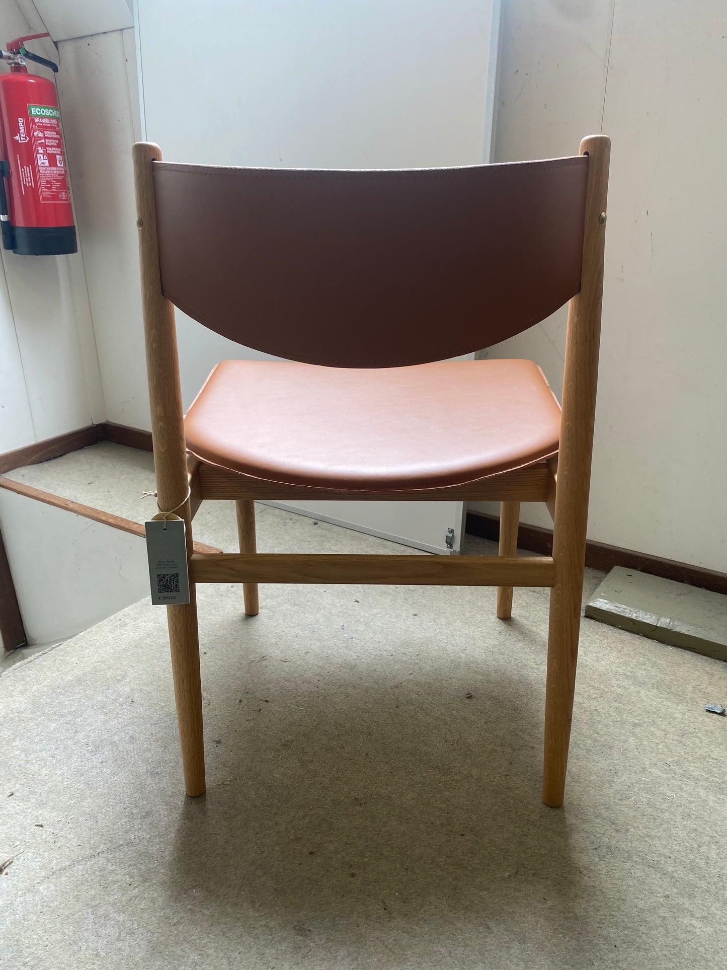 Tweedekansje Bolia Apelle eetkamerstoel Cognac Leather