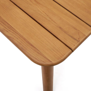 Kave Home Turqueta tuintafel 220/294x100 cm teakhout