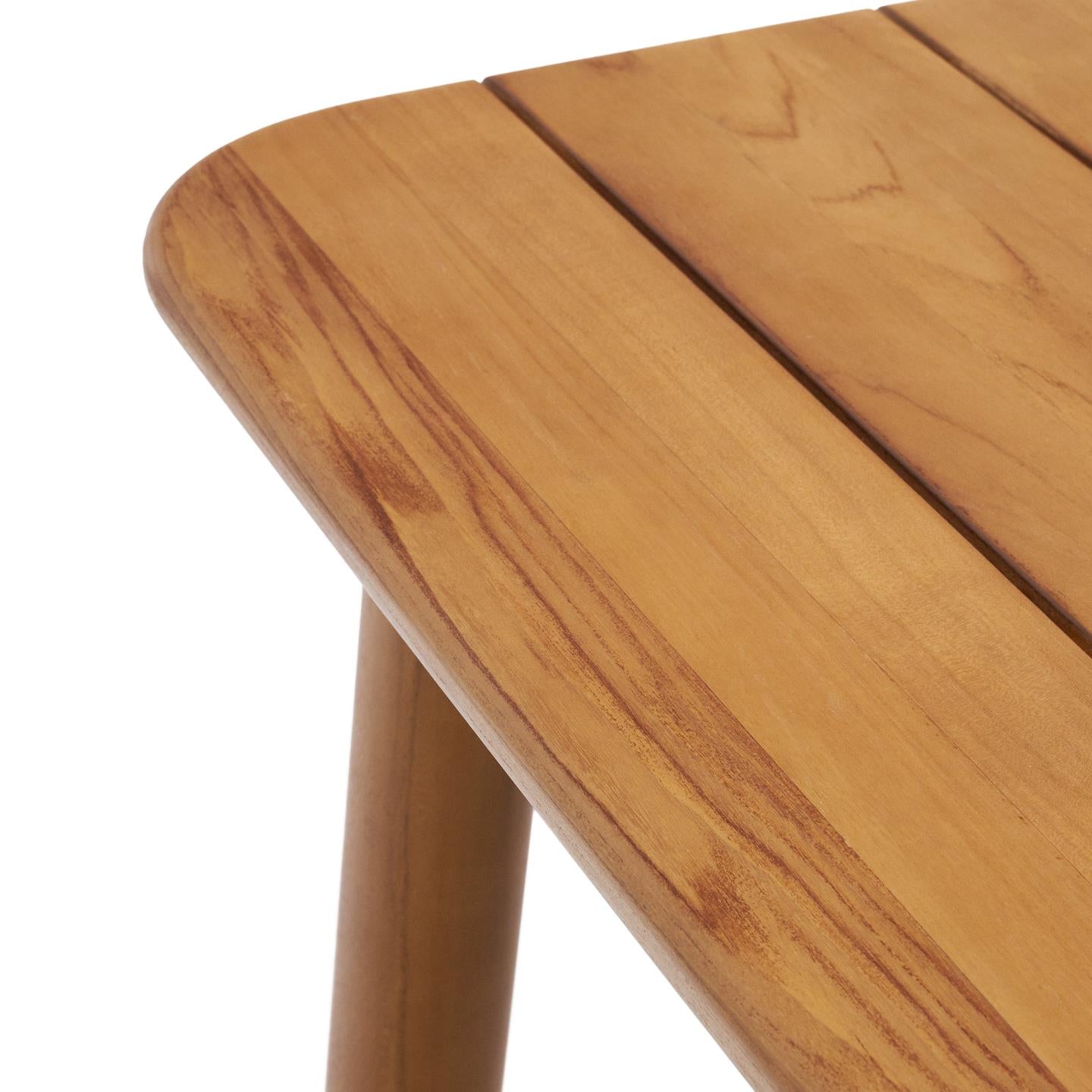 Kave Home Turqueta tuintafel 220/294x100 cm teakhout