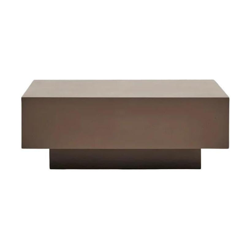 Kave Home Rustella bijzettafel 80x60 cm Bruin