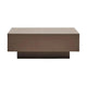 Kave Home Rustella bijzettafel 80x60 cm Bruin