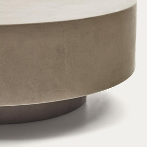 Kave Home Garbet salontafel Ø80 cm cement