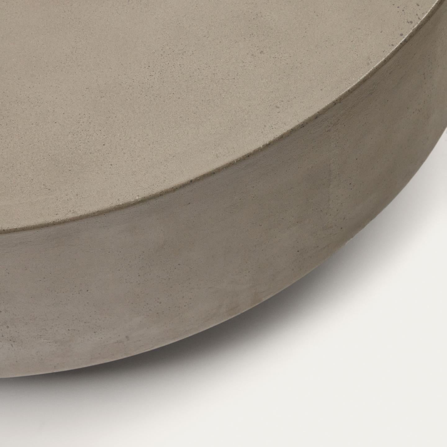 Kave Home Garbet salontafel Ø80 cm cement