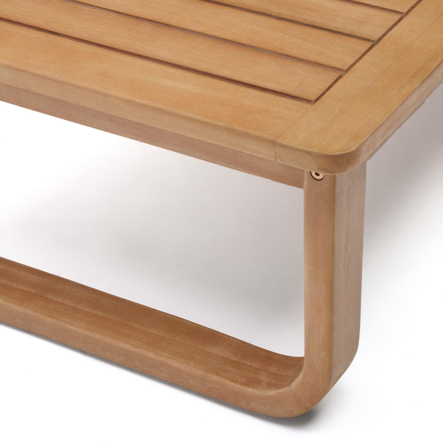 Kave Home Sacaleta salontafel 100x60 cm eucalyptushout