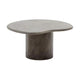 Kave Home Macarella bijzettafel 83x77 cm Grijs
