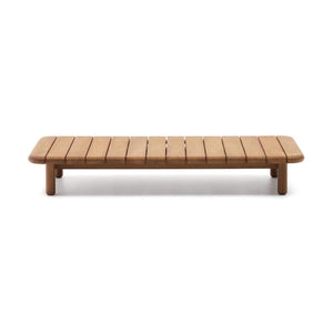Kave Home Turqueta salontafel 140x70 cm teakhout