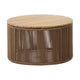Kave Home Dandara bijzettafel Ø70 cm Beige